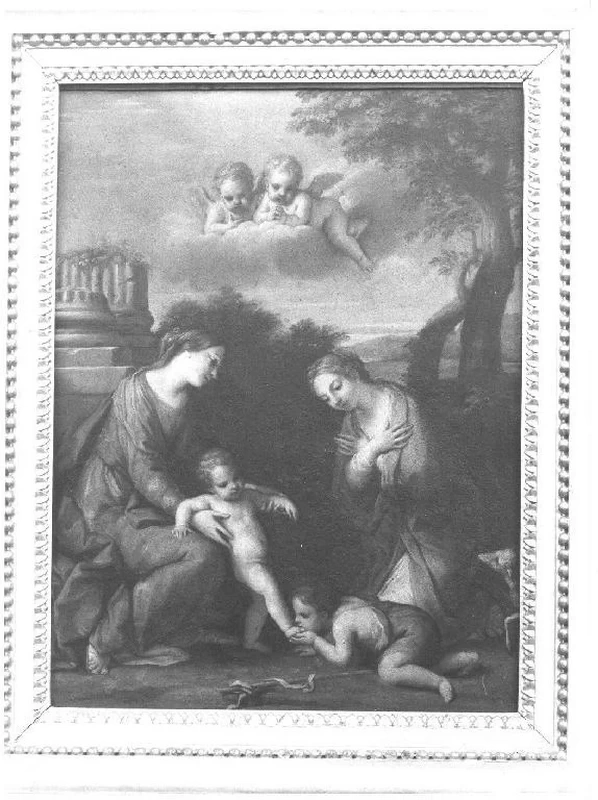 Madonna col Bambino, Giovannino e santa Agnese - Galleria Nazionale di Palazzo Spinola, Genova